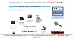 Desktop Screenshot of klickcomp.hu
